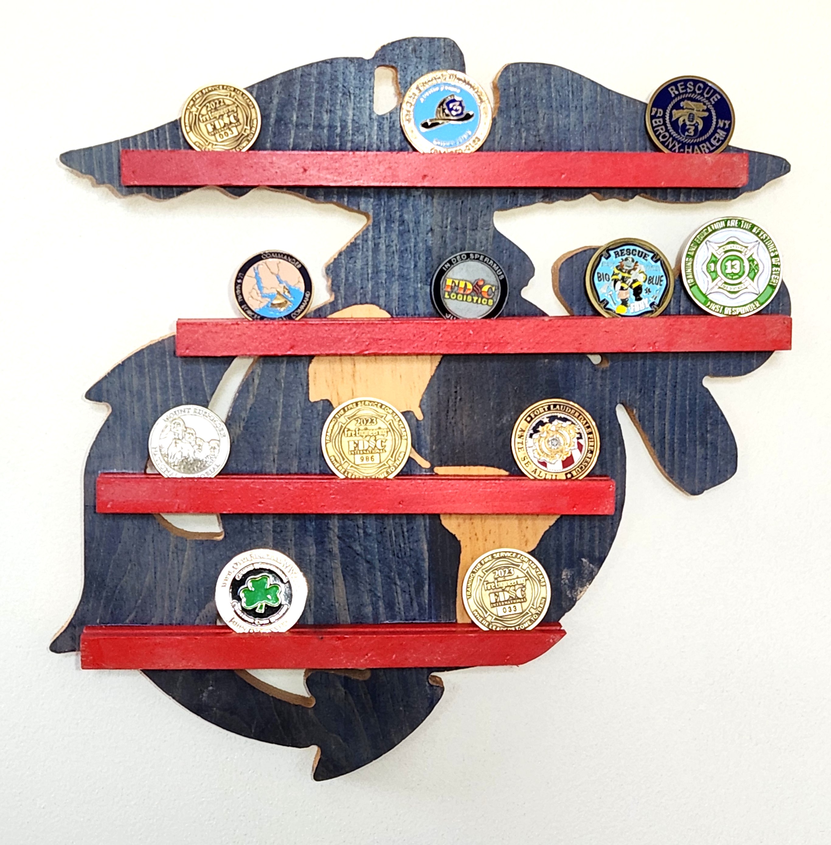 USMC Challenge Coin Holder