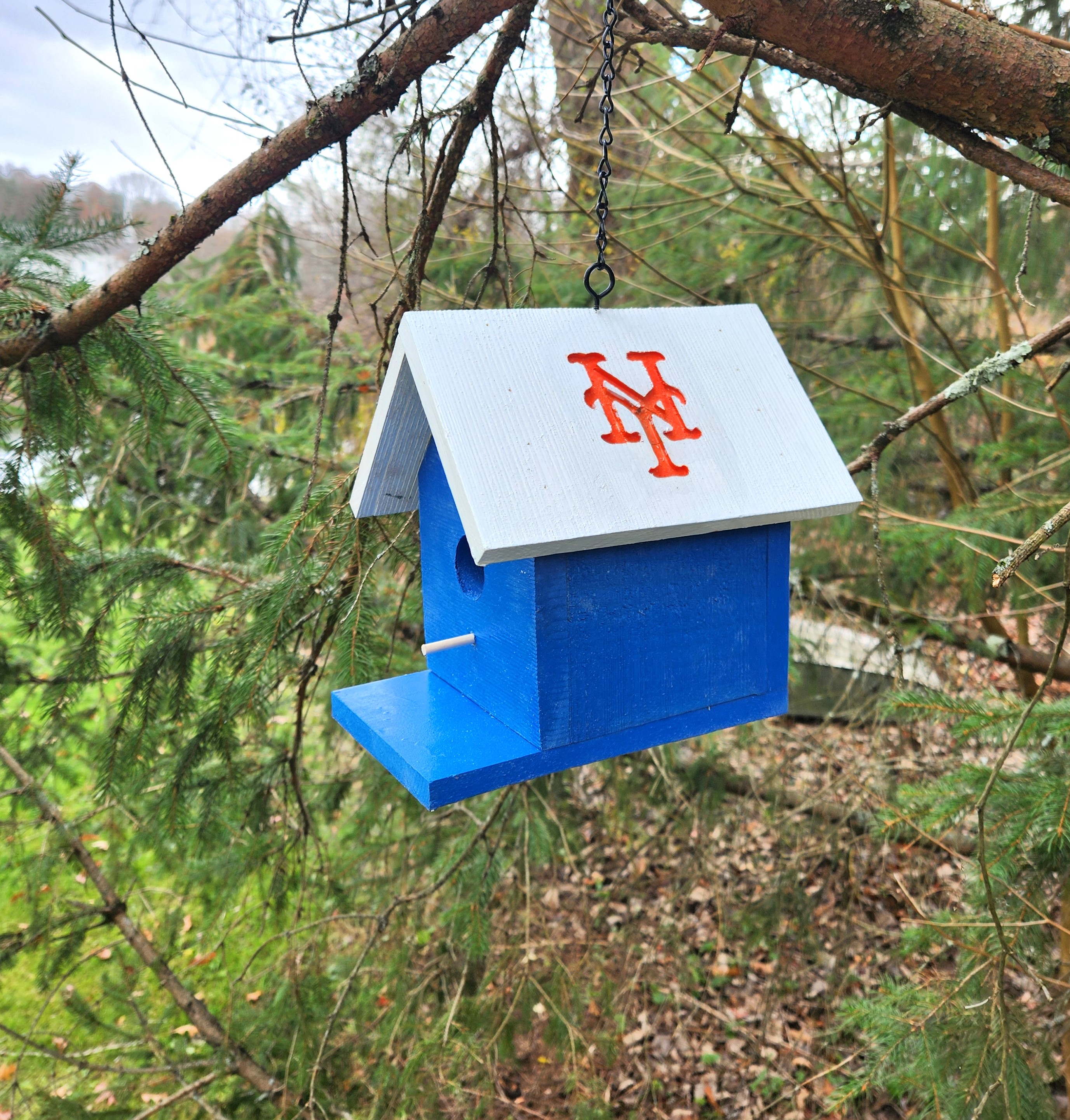 NY Mets Bird House