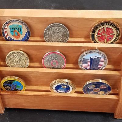 Challenge Coin Book Case